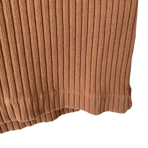 Agolde NWTs Lyza Cut Out Rib Top Women's size Medium - Picture 7 of 11